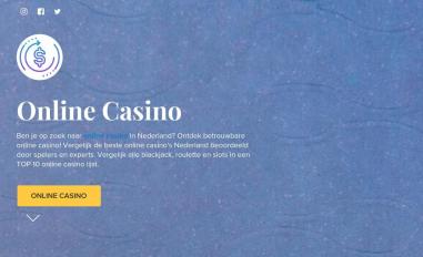 Schermafbeelding van onlinecasinonederland.company.site
