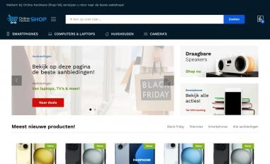 Schermafbeelding van onlinehardwareshop.nl