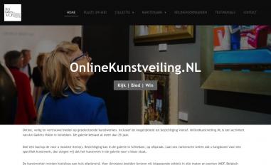 Schermafbeelding van onlinekunstveiling.nl
