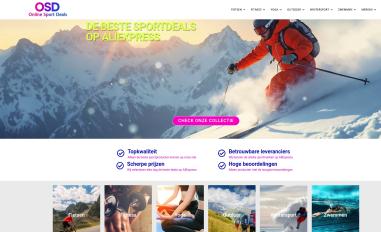 Schermafbeelding van onlinesportdeals.nl