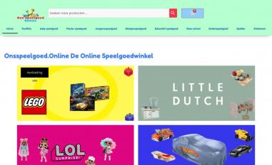 Schermafbeelding van onsspeelgoed.online