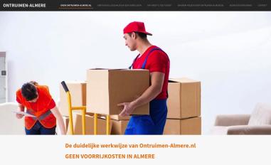 Schermafbeelding van ontruimen-almere.nl
