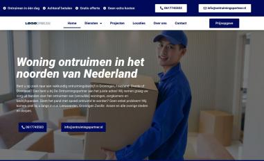 Schermafbeelding van ontruimingspartner.nl