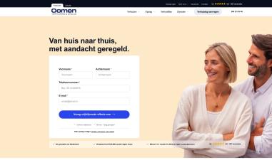 Schermafbeelding van oomen.com