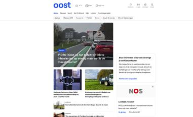 Schermafbeelding van oost.nl