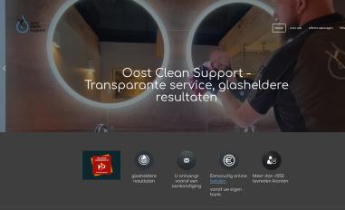 Schermafbeelding van oostcleansupport.nl