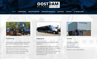 Schermafbeelding van oostdam-metalen.nl