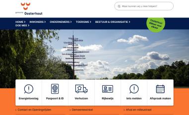 Schermafbeelding van oosterhout.nl