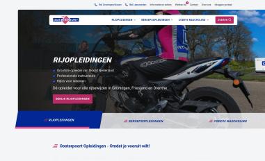 Schermafbeelding van oosterpoort.nl