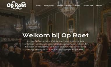 Schermafbeelding van op-roet.nl