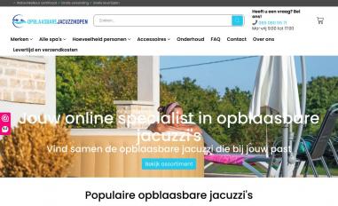 Schermafbeelding van opblaasbarejacuzzikopen.nl