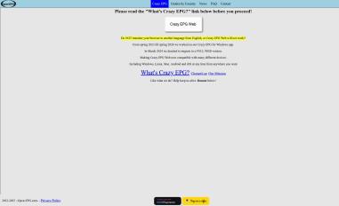 Schermafbeelding van open-epg.com