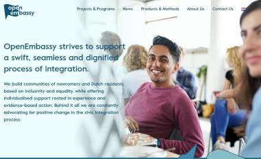Schermafbeelding van openembassy.nl