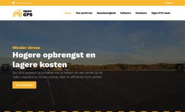Schermafbeelding van opengps.nl