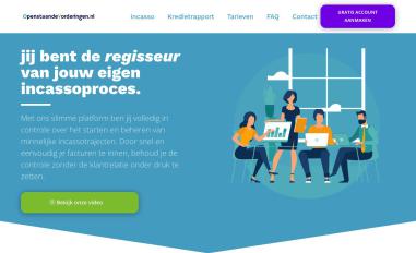 Schermafbeelding van openstaandevorderingen.nl