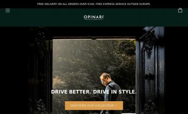 Schermafbeelding van opinari-drivers.com