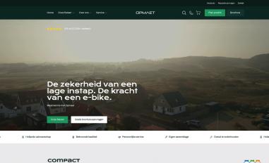 Schermafbeelding van opmaetfietsen.nl