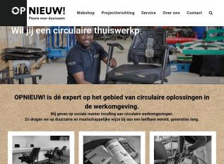 Schermafbeelding van opnieuw.nl