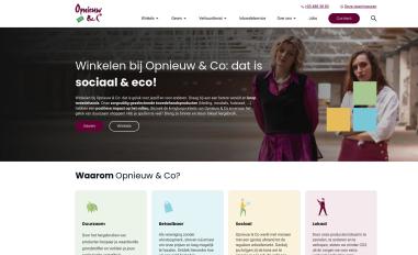 Schermafbeelding van opnieuwenco.be