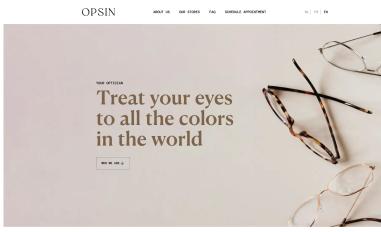 Schermafbeelding van opsin-optics-acc.lwdev.nl