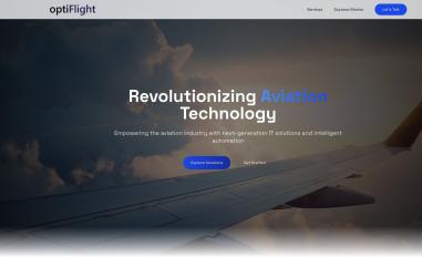 Schermafbeelding van optiflight.eu