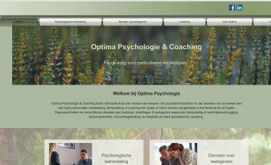Schermafbeelding van optima-psychologie.nl