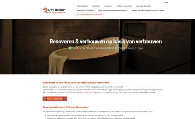Schermafbeelding van optimum-renovaties.nl