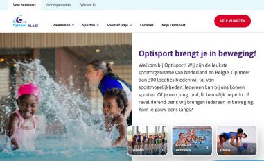 Schermafbeelding van optisport.nl