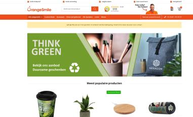 Schermafbeelding van orangesmile.nl
