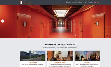 Schermafbeelding van oranjehotel.org