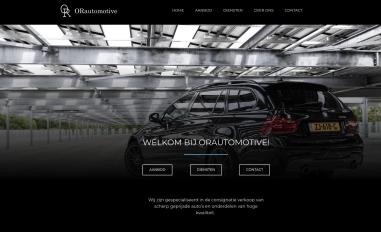 Schermafbeelding van orautomotive.nl