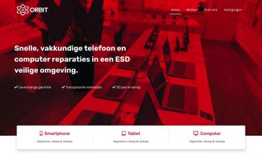 Schermafbeelding van orbit.nl
