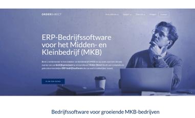 Schermafbeelding van order-direct.webflow.io
