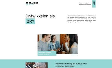 Schermafbeelding van ortrainingopmaat.nl