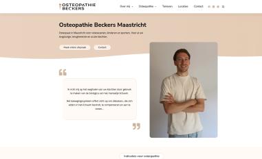 Schermafbeelding van osteopathiebeckers.nl