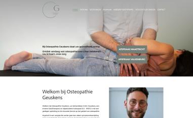 Schermafbeelding van osteopathiegeuskens.nl