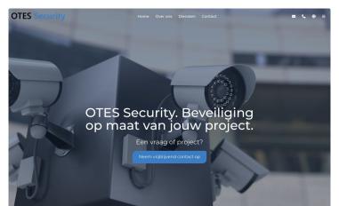 Schermafbeelding van otessecurity.be