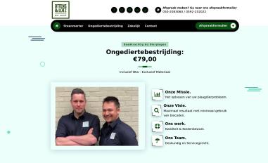 Schermafbeelding van ottens-lotz.nl