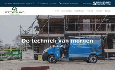 Schermafbeelding van otterman.nl