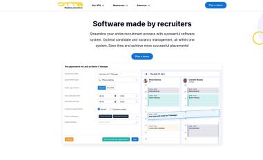 Schermafbeelding van otys.com