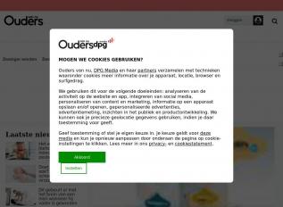 Schermafbeelding van oudersvannu.nl