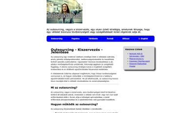 Schermafbeelding van outsourcing.hu