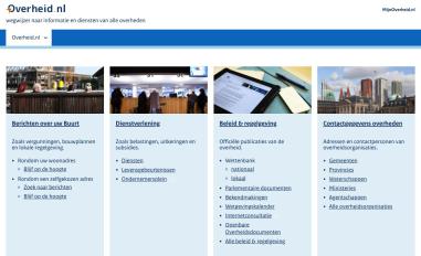 Schermafbeelding van overheid.nl