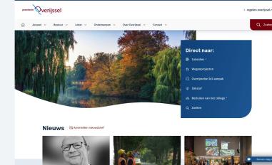 Schermafbeelding van overijssel.nl