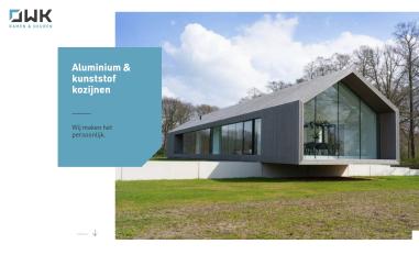 Schermafbeelding van owk-kozijnen.nl