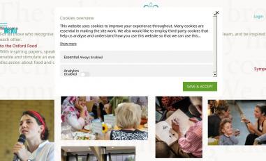 Schermafbeelding van oxfordsymposium.org.uk