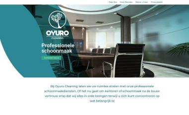 Schermafbeelding van oyurocleaning.be