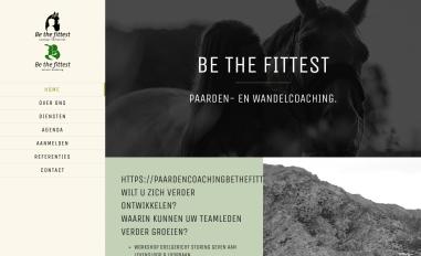 Schermafbeelding van paardencoachingbethefittest.nl