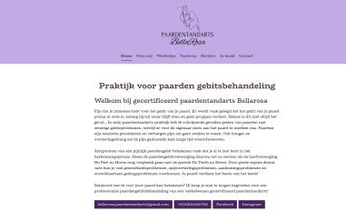 Schermafbeelding van paardentandarts-bellarosa.nl