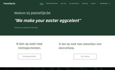 Schermafbeelding van paaseitje.be